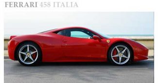 Louer une voiture de luxe Ferrari 456 Italia